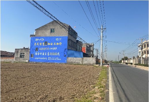 汉寿墙体广告用的是什么漆？