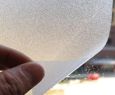 汉寿玻璃门外面粘广告用什么材料好？